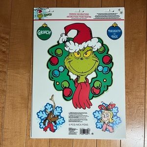 Christmas window decorations